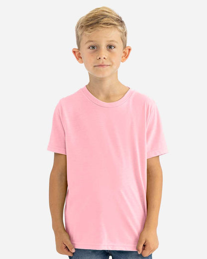 Next Level Youth CVC T-Shirt 3312 #colormdl_Heather Light Pink