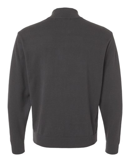 Devon & Jones Men's New Classics Quarter-Zip Sweater DG446 #color_Graphite