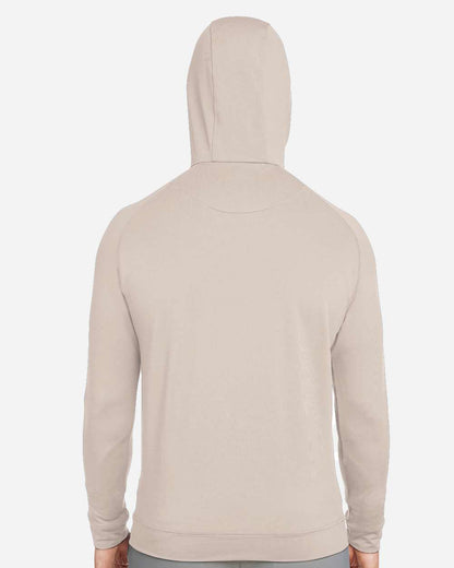 Swannies Unisex Vandyke Quarter-Zip Hooded Sweatshirt SWV600 #colormdl_Tan