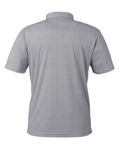 Swannies Men's Tanner Polo SW2200 #color_Glacier/ Black