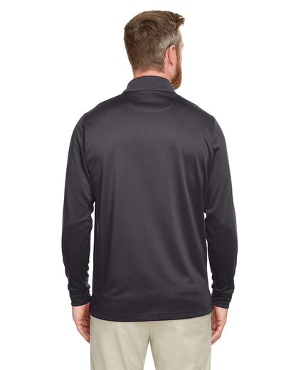 Harriton Men's Tall Advantage Long Sleeve Snag Protection Plus IL Polo M348LT #colormdl_Dark Charcoal