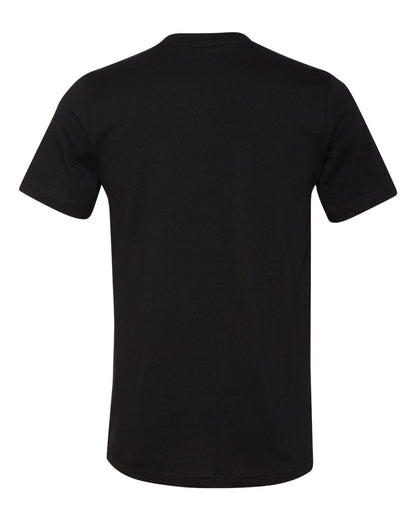 BELLA + CANVAS Jersey Pocket Tee 3021 #color_Black/ Deep Heather