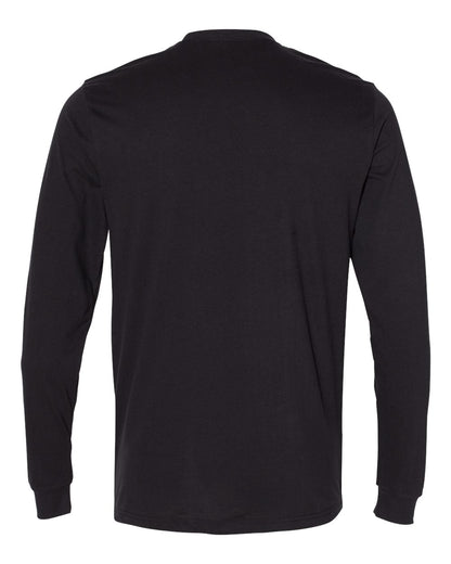 Next Level Sueded Long Sleeve T-Shirt 6411 #color_Black