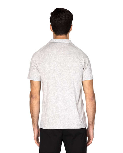 Threadfast Apparel Men's Impact Polo 382PL #colormdl_Heather Grey