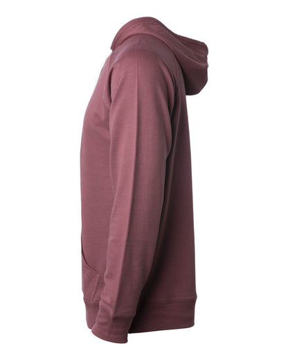 Independent Trading Co. Icon Lightweight Loopback Terry Hooded Sweatshirt SS1000 #color_Port