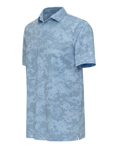 Paragon Men's Monterey Printed Polo 171 #color_Light Blue