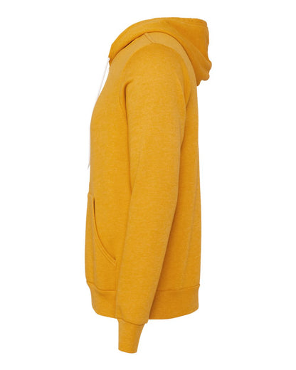 BELLA + CANVAS Sponge Fleece Full-Zip Hoodie 3739 #color_Heather Mustard