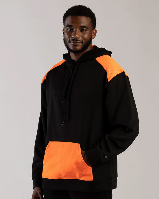 Badger Breakout Performance Fleece Hooded Sweatshirt 1440