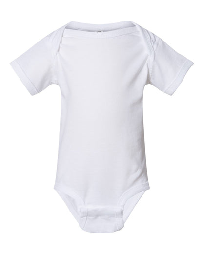 Rabbit Skins Infant Fine Jersey Bodysuit 4424 #color_White