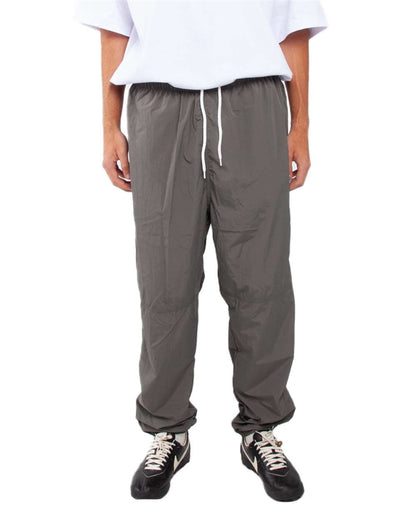 Shaka Wear Men's Nylon Tracksuit Pants SHNTP #colormdl_Grey