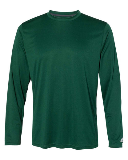 Russell Athletic Unisex Core Performance Long Sleeve T-Shirt 631X2M #color_Dark Green