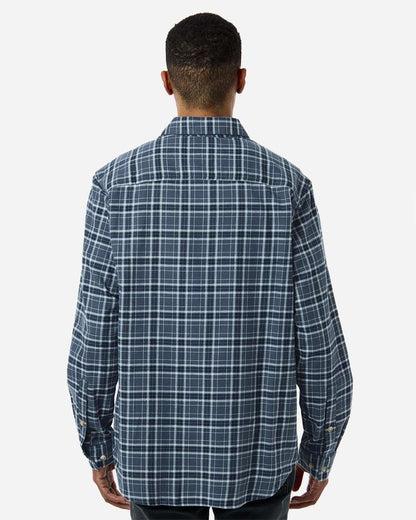 Columbia Men's Cornell Woods™ Flannel Shirt 161795 #colormdl_Dark Mountain Quad Check