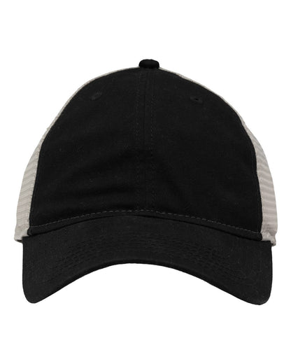 Sportsman Mesh Dad Hat Fit SP1750 #color_Black/ Stone