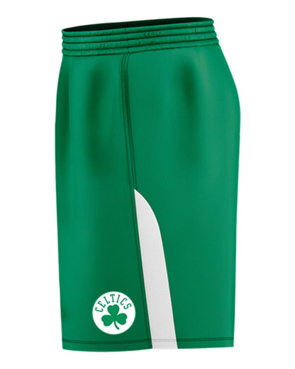 Alleson Athletic Youth NBA Logo'd Game Shorts A205LY #color_Boston Celtics