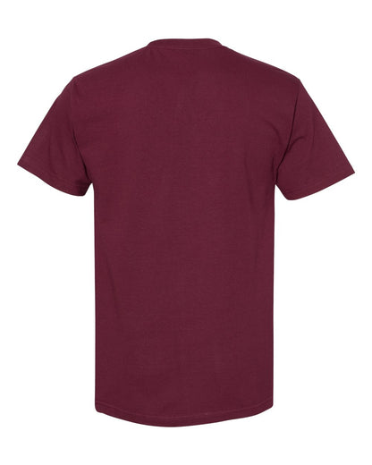 American Apparel Unisex Heavyweight Cotton Tee 1301 #color_Burgundy