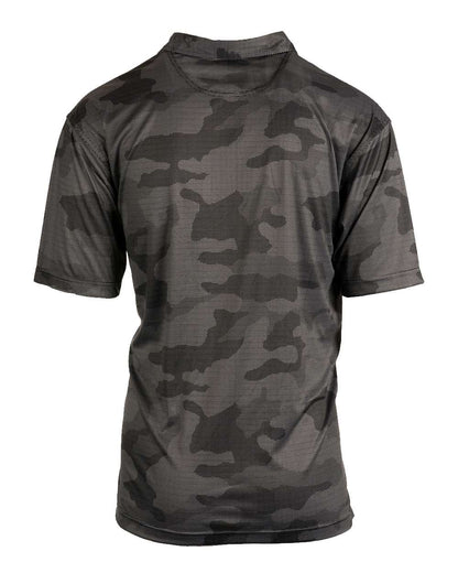 Burnside Golf Polo 0101 #color_Black Camo