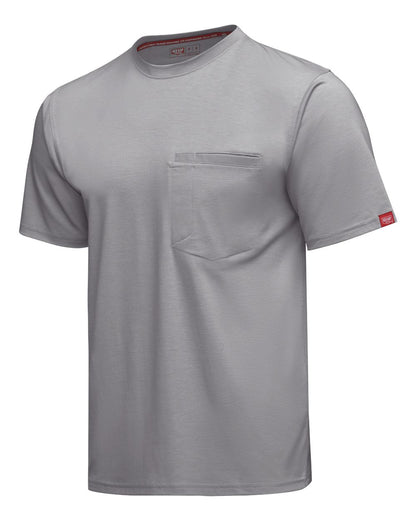 Red Kap Men's Tall Cooling Pocket T-Shirt TKM2T #color_Gravel
