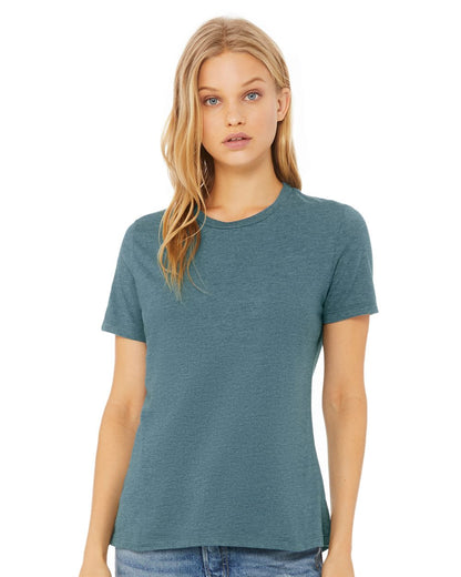 BELLA + CANVAS Women’s Relaxed Fit Heather CVC Tee 6400CVC BELLA + CANVAS Women’s Relaxed Fit Heather CVC Tee 6400CVC