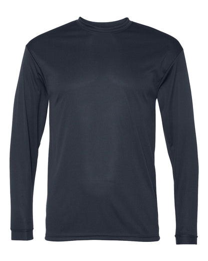 C2 Sport Unisex Performance Long Sleeve T-Shirt 5104 #color_Navy