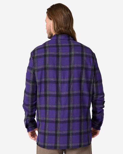 Boxercraft Men's Flannel Button Down Shirt BU7401 #colormdl_Purple Mcintosh Plaid