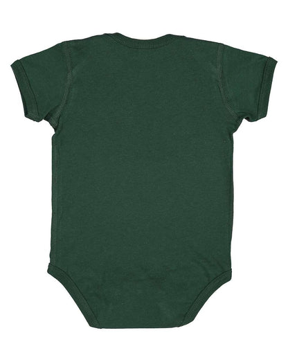 Rabbit Skins Infant Fine Jersey Bodysuit 4424 #color_Forest