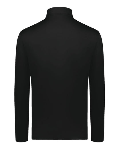 Holloway Men's CoolCore® Quarter-Zip Pullover 222140 #color_Black