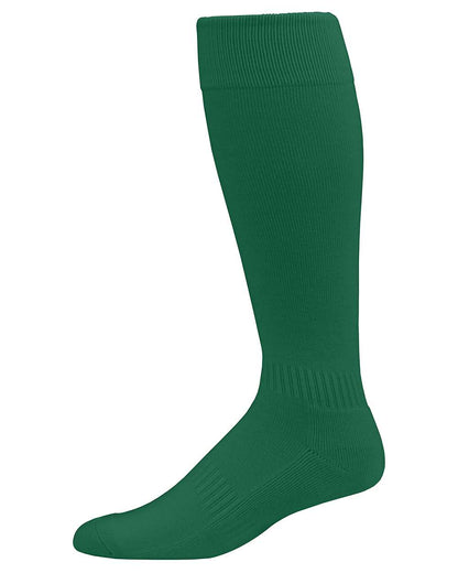 Augusta Sportswear Elite Multi-Sport Socks 6006 #color_Dark Green