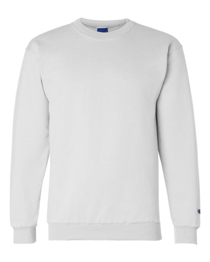 Champion Unisex Powerblend® Crewneck Sweatshirt S600 #color_White