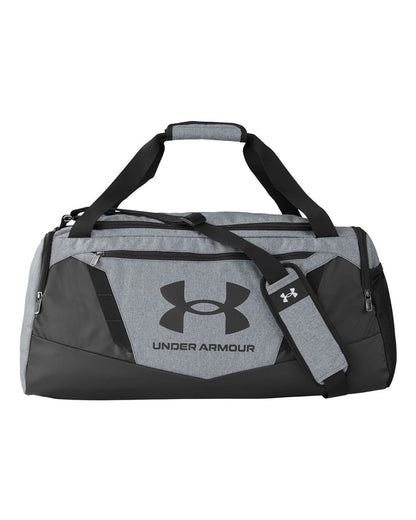 Under Armour Undeniable 5.0 SM Duffel Bag 1369222 #color_Pitch Grey Medium Heather/ Black