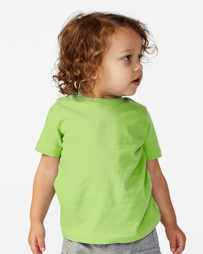 Rabbit Skins Toddler Fine Jersey Tee 3321 #colormdl_Key Lime