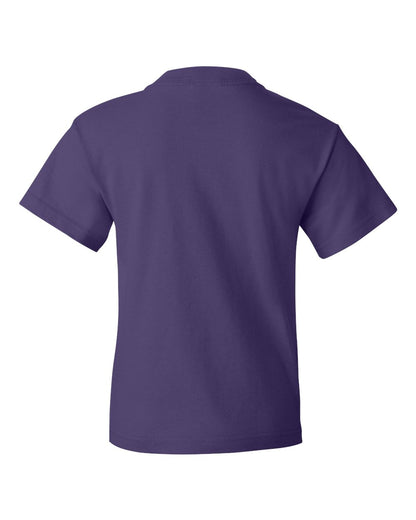 Fruit of the Loom HD Cotton Youth Short Sleeve T-Shirt 3930BR #color_Purple