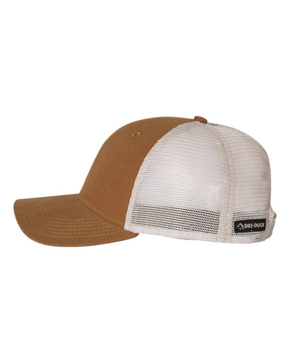 DRI DUCK Hudson Trucker Cap 3006 #color_Saddle/ Tan