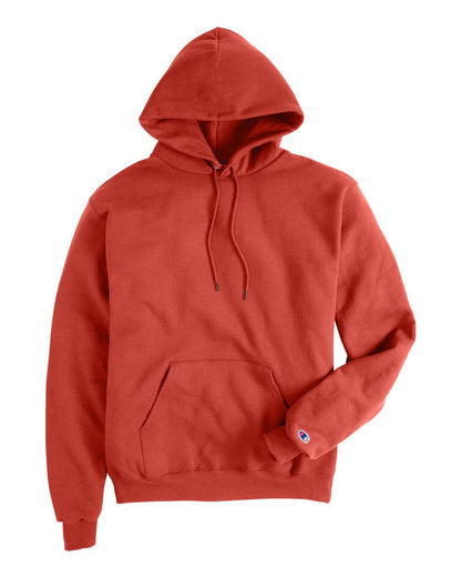 Champion Powerblend® Hooded Sweatshirt S700 #color_Red River Clay