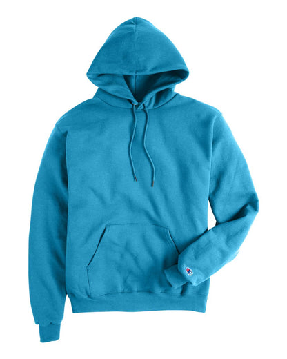 Champion Powerblend® Hooded Sweatshirt S700 #color_Blue Lagoon
