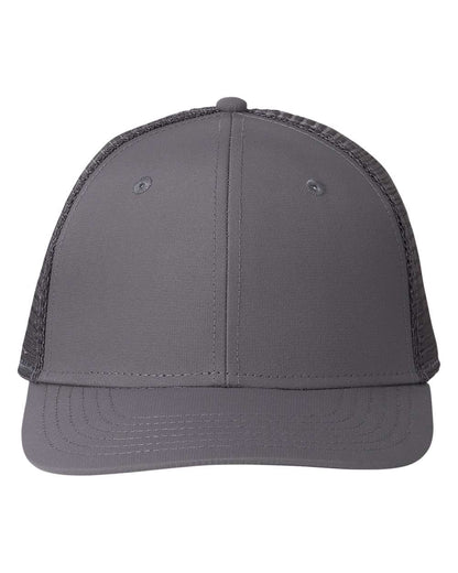 vineyard vines Performance Trucker Cap F001779 #color_Grey Harbor