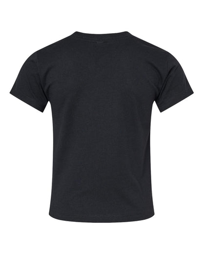 BELLA + CANVAS Toddler Jersey Tee 3001T #color_Solid Black Blend