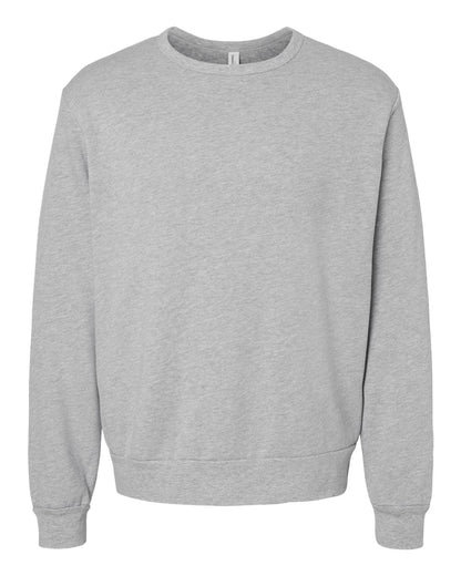 BELLA + CANVAS Sponge Fleece Classic Crewneck Sweatshirt 3911 #color_Athletic Heather