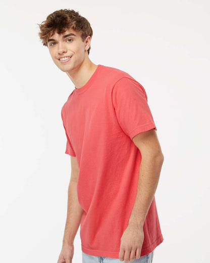 M&O Unisex Vintage Garment-Dyed T-Shirt 6500M #colormdl_Bright Salmon