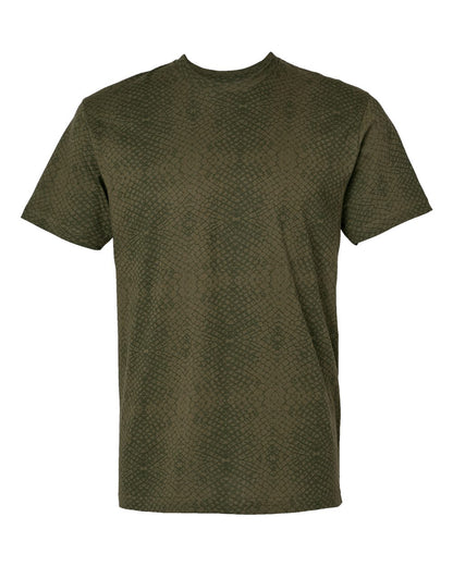 LAT Unisex Fine Jersey Tee 6901 #color_Green Reptile