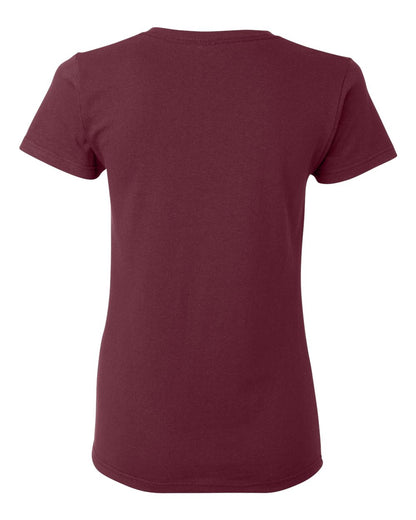 Gildan Women's Heavy Cotton™ T-Shirt 5000L #color_Maroon