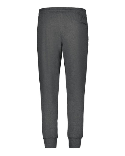 Holloway Youth Eco Revive™ Ventura Soft Knit Joggers 222699 #color_Carbon Heather
