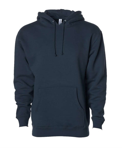 Independent Trading Co. Unisex Heavyweight Hooded Sweatshirt IND4000 #color_Navy