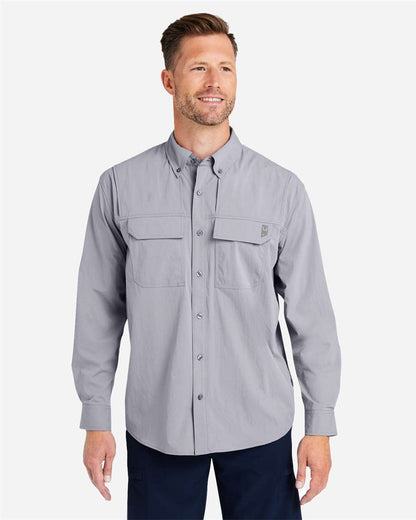 HUK Men's Creekbed Pocket Fishing Shirt H150184 #colormdl_Night Owl