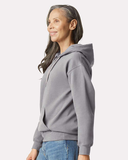 Gildan Softstyle® Midweight Hooded Sweatshirt SF500 #colormdl_Cement