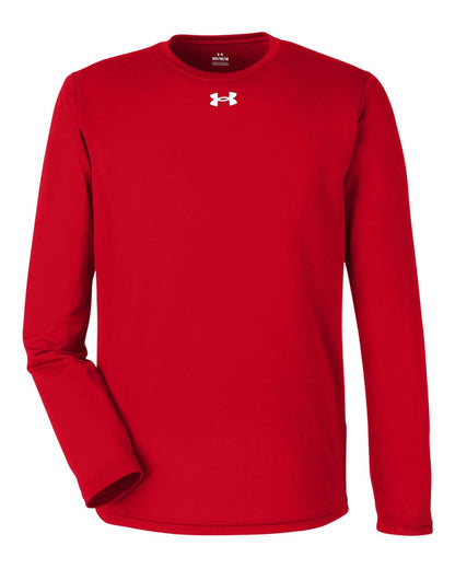 Under Armour Men's Team Tech™ Long Sleeve T-Shirt 1376843 #color_Red/ White