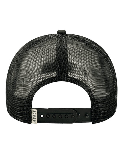 LOCALE Trucker Cap 5PTKR #color_Chairlift/ Black