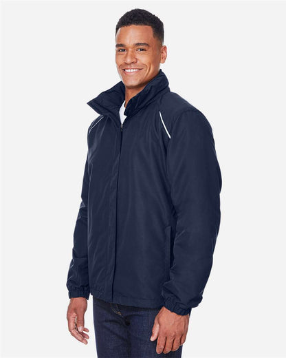 CORE365 Men's Tall Profile Fleece-Lined All-Season Jacket 88224T #colormdl_Classic Navy