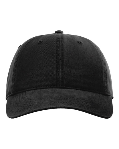 Richardson Peach Twill Dad Hat 326 #color_Black