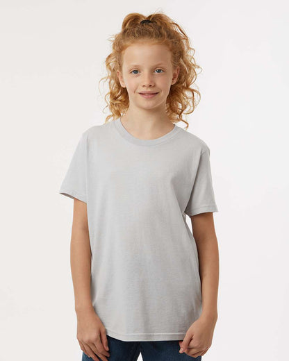 Tultex Youth Fine Jersey T-Shirt 235 #colormdl_Silver