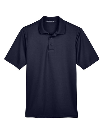 Devon & Jones Men's CrownLux Performance® Plaited Polo DG20 #color_Navy